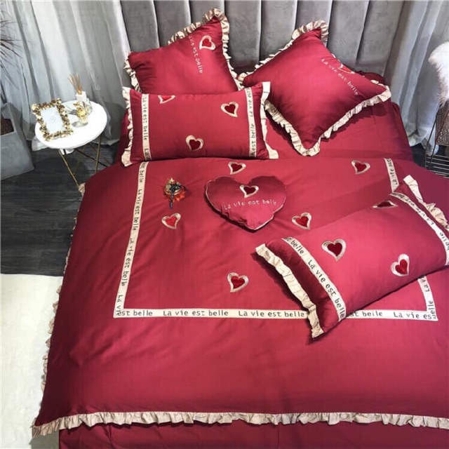 Bộ ga gối lụa cao cấp