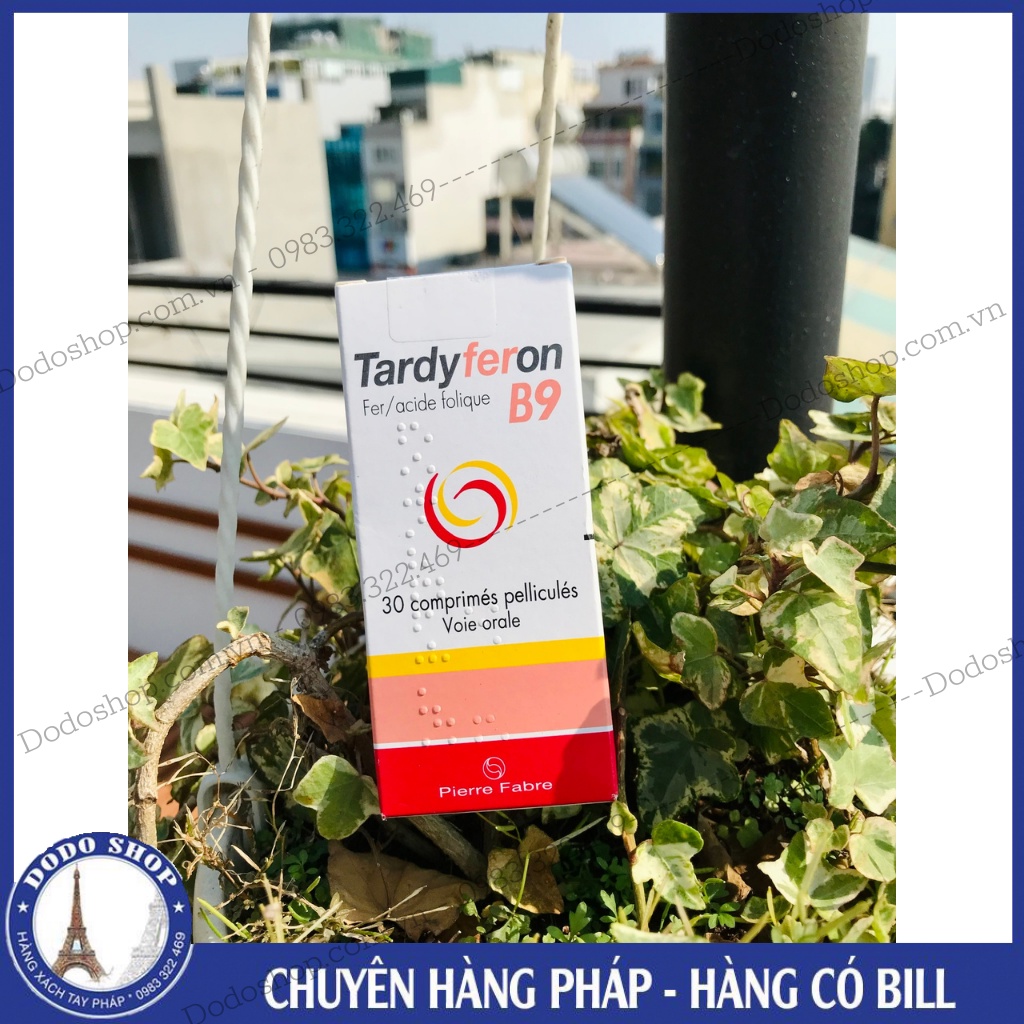 Vitamin sắt Tardyferon B9 của Pháp