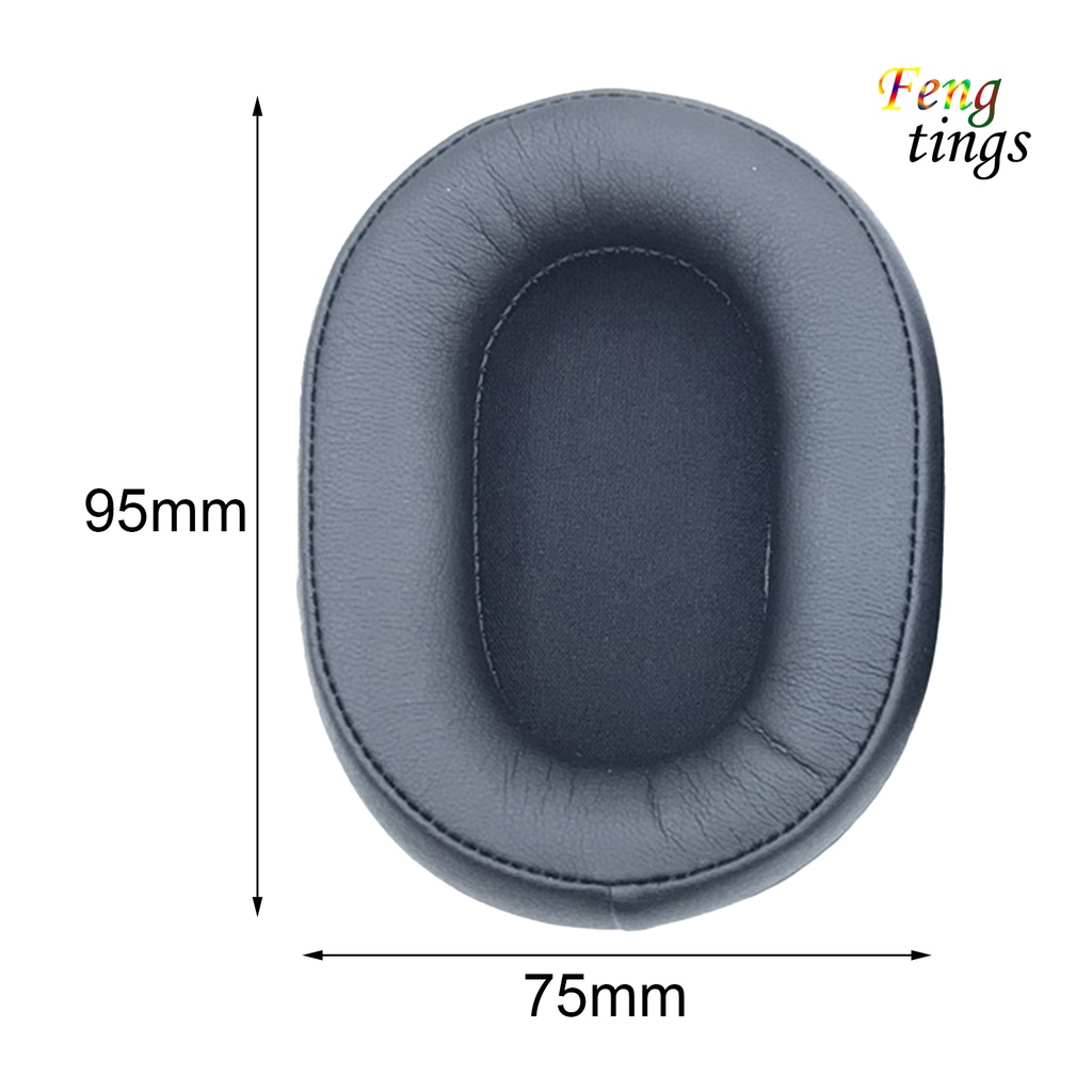 1 cặp đệm da giả chống ồn thay thế cho tai nghe chơi game ATH-MSR7 MSR7B MSR7BT MSR7NCS MR7SE