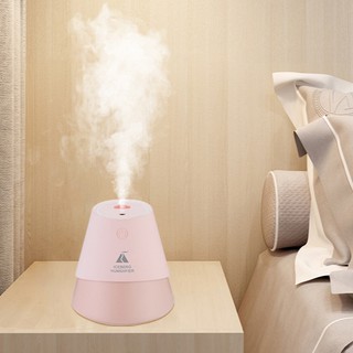 Máy Phun Sương, Xông Tinh Dầu Mini Volcano Tặng Kèm Đèn Led Quạt Mini - [Bảo Hành 1 Đổi 1]