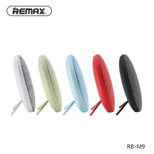 Loa Bluetooth Remax RB-M9 bọc vải âm chất công suất kép 3.5W