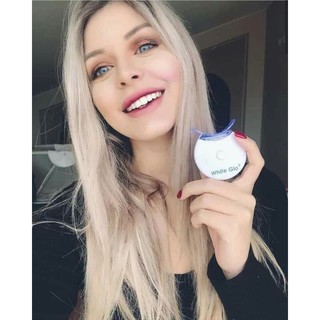 Bộ làm trắng răng White Gio White Accelerator Blue Light Teeth Úc
