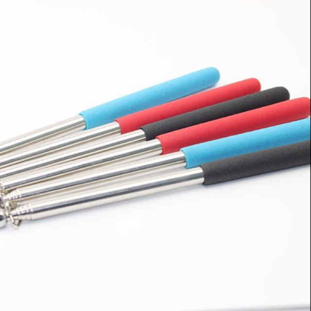 Que chỉ bảng inox kéo dài 1m_Giáo cụ dạy học