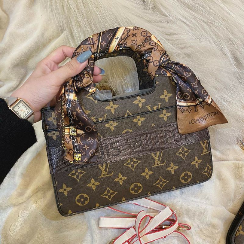 💖 𝑭𝑹𝑬𝑬𝑺𝑯𝑰𝑷 💖Túi nữ túi xách nữ làn phong cách hàn quốc tặng kèm khăn quấn sang trọng HT2 | BigBuy360 - bigbuy360.vn