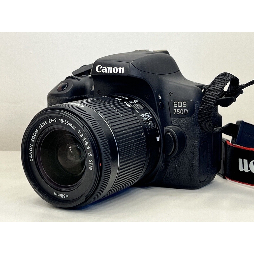 Máy ảnh Canon 750D và Kit 18-55 STM - Tường Duy Digital