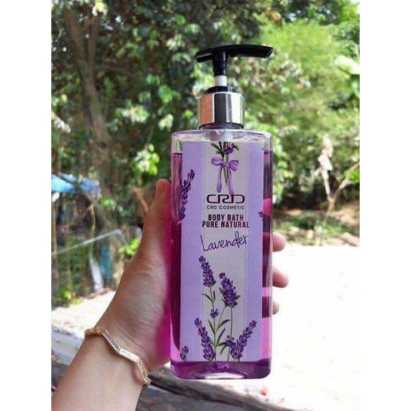 Sữa tắm trắng da hàng ngày hương nước hoa Lavender CRD CHERRY ĐÀO