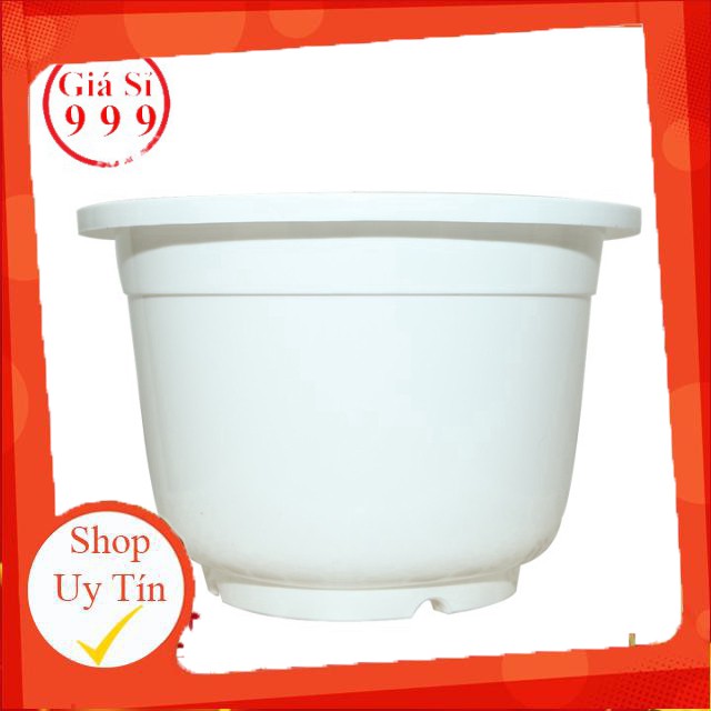 Bán Sỉ, lẻ (siêu rẻ) Chậu nhựa tròn trồng hoa,cây cảnh 30x17x20 cm. Hàng công ty và phân phối chính 