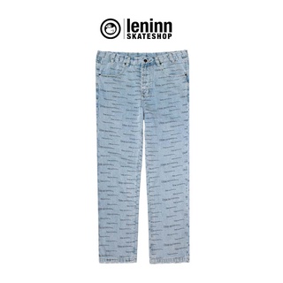 Quần dài Leninn Wavy Logo Denim Pants nam nữ Unisex