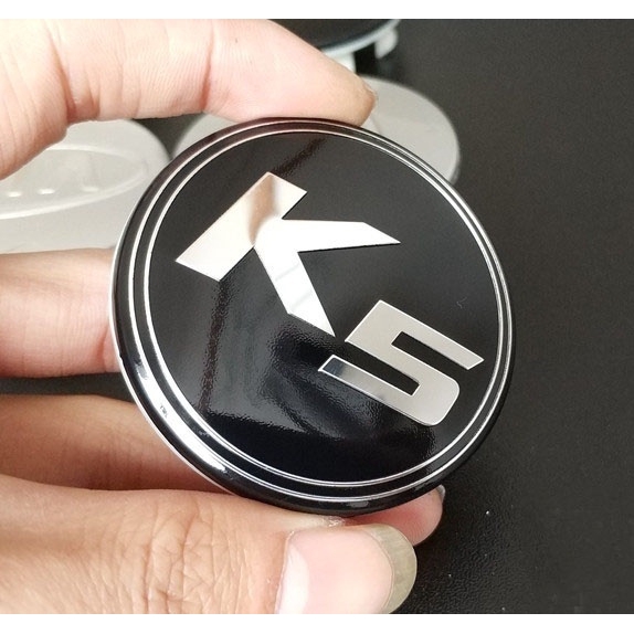 1 Nắp Chụp Trục Bánh Xe Hơi Kia K2 K3 K5 Màu Đen / Bạc 60mm