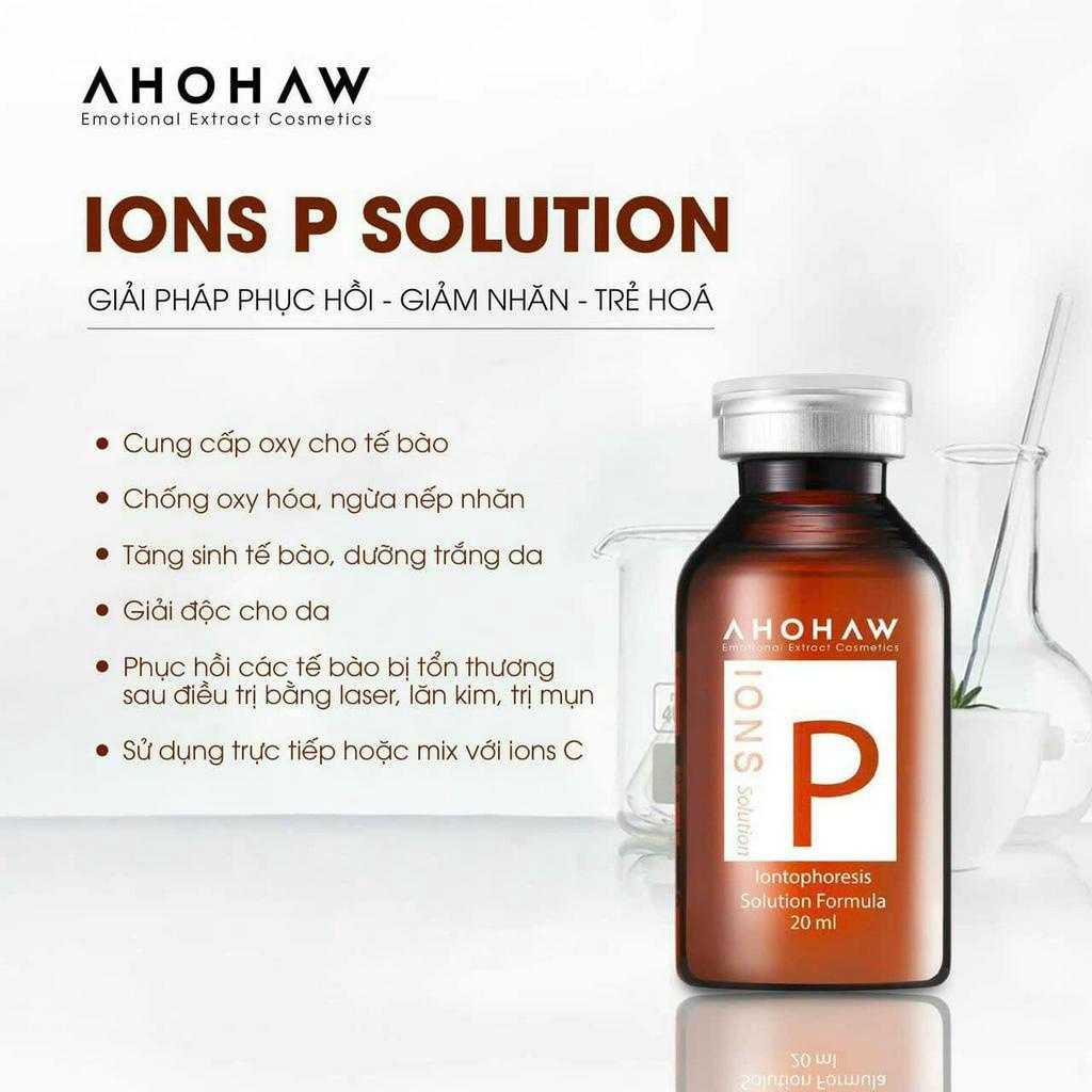IONS P Solution Ahohaw Tế bào gốc noãn thực vật (BIO PLACENTA)