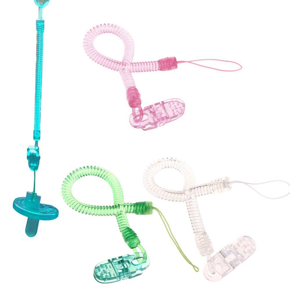 Bộ 2 Dây Lò Xo Kẹp Núm Vú Giả Cho Bé Sơ Sinh