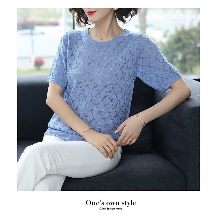 Áo Len Dáng Rộng Thời Trang Mùa Hè Cho Nữ