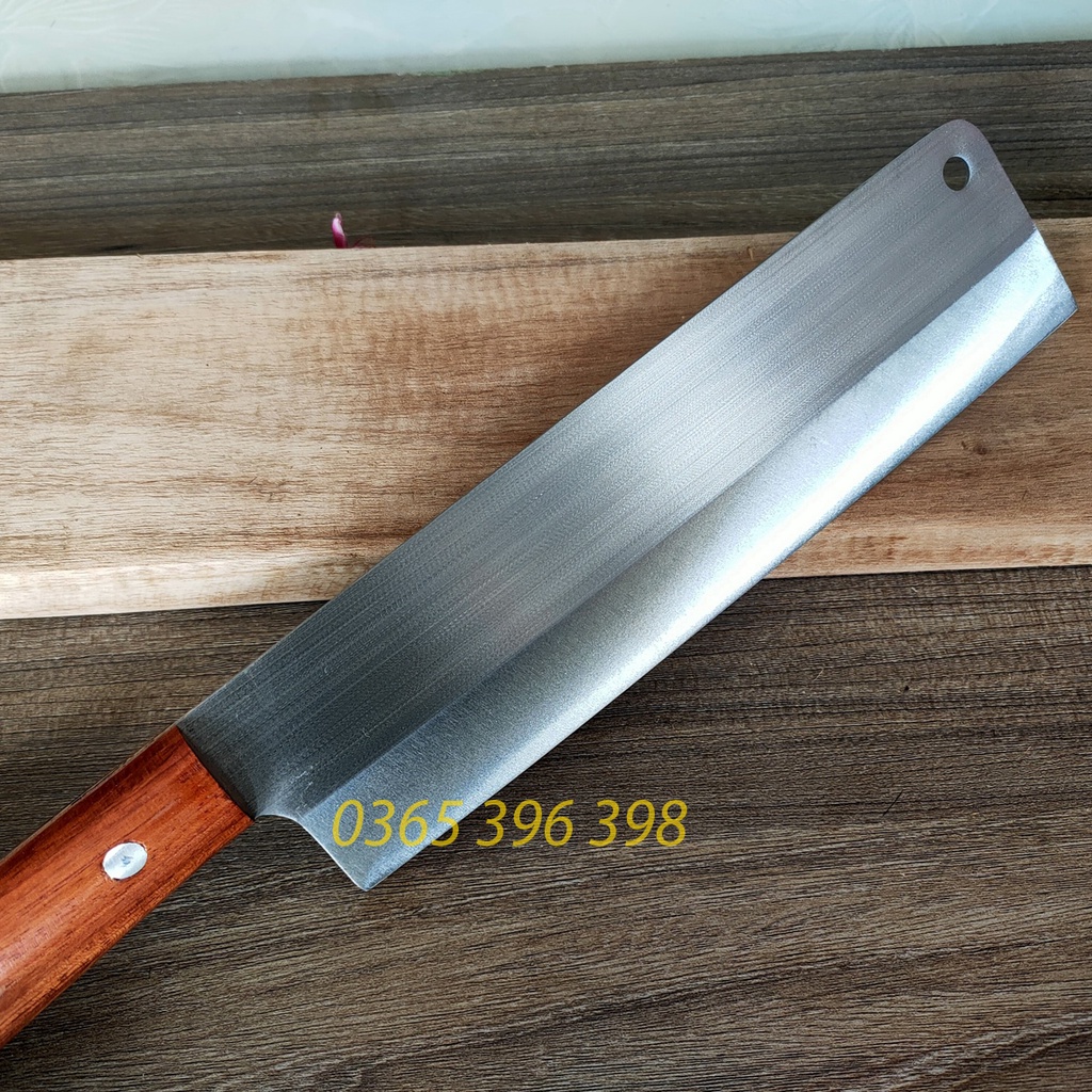 Dao làm bếp bộ 3 dao làm bằng thép trắng nhật không gỉ, được rèn thủ công 100% tại làng rèn lý Nhân Vĩnh Phúc ,chuyên ch