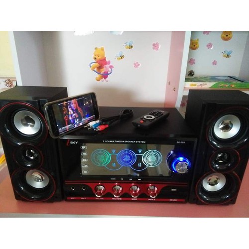 Loa Bluetooth - Loa Để Bàn Hát Karaoke Có Kết Nối Bluetooth USB SKYNEW - SKN395 - Hàng Chính Hãng - Bảo Hành 12 Tháng