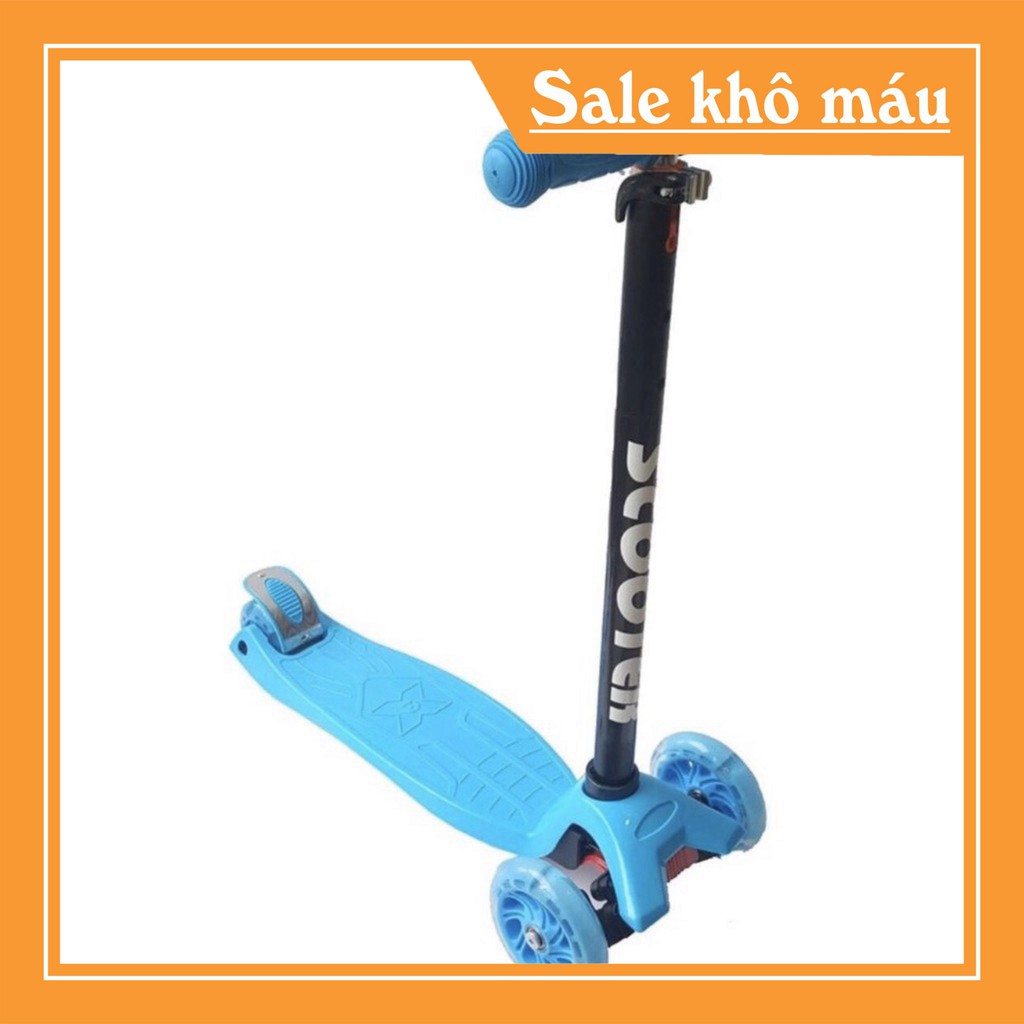 XE TRƯỢT SCOOTER NHỰA 3 BÁNH CÓ ĐÈN LED