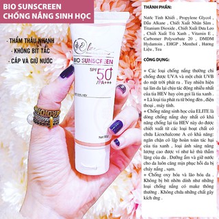 Kem Chống Nắng Sinh Học - Bio Sunscreen SPF50/PA+++