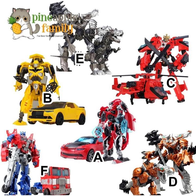 Đồ chơi robot biến hình phong cách Optimus Prime Bumblebee Megatron cho trẻ em