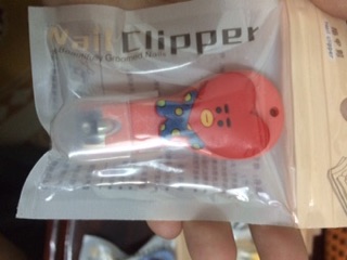 Cắt móng tay BT21 (ảnh thật tại shop)