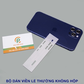 Dán viền Iphone 13 Pro Max / Iphone 12 Pro / Iphone 11 Pro trong suốt PPF tự phục hồi vết xước - Dán dẻo Iphone 12 Pro