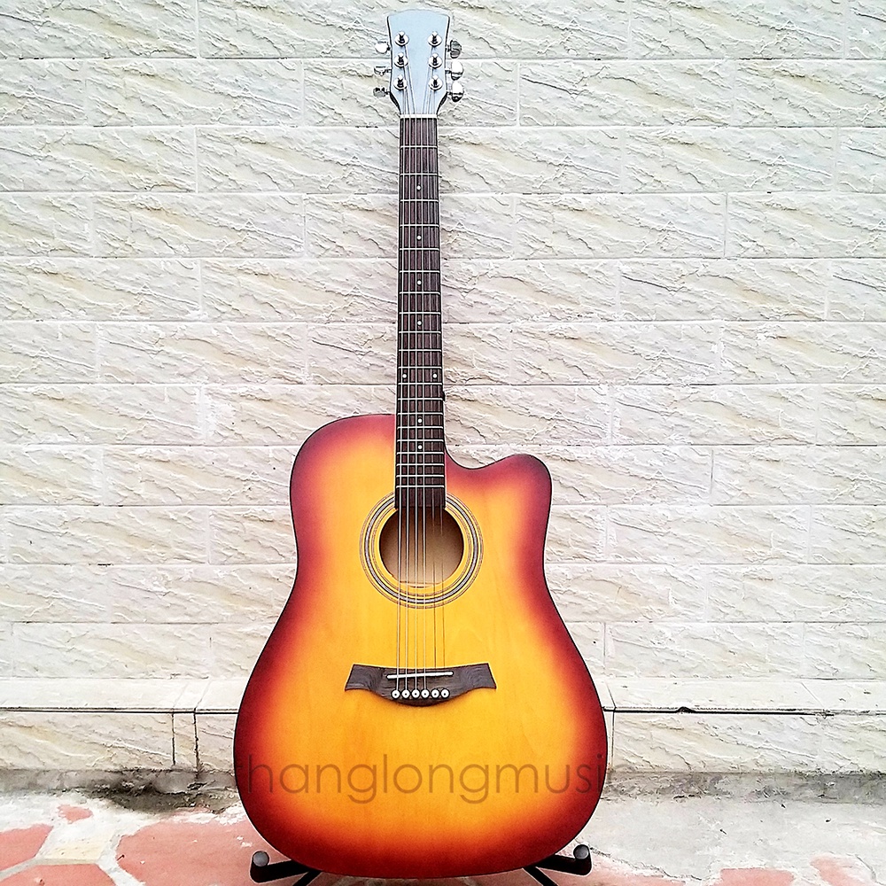 [Guitar Giá Rẻ] Đàn Guitar Acoustic 41 Inch - Guitar cho người mới tập chơi (Tặng kèm bao và pick gảy)
