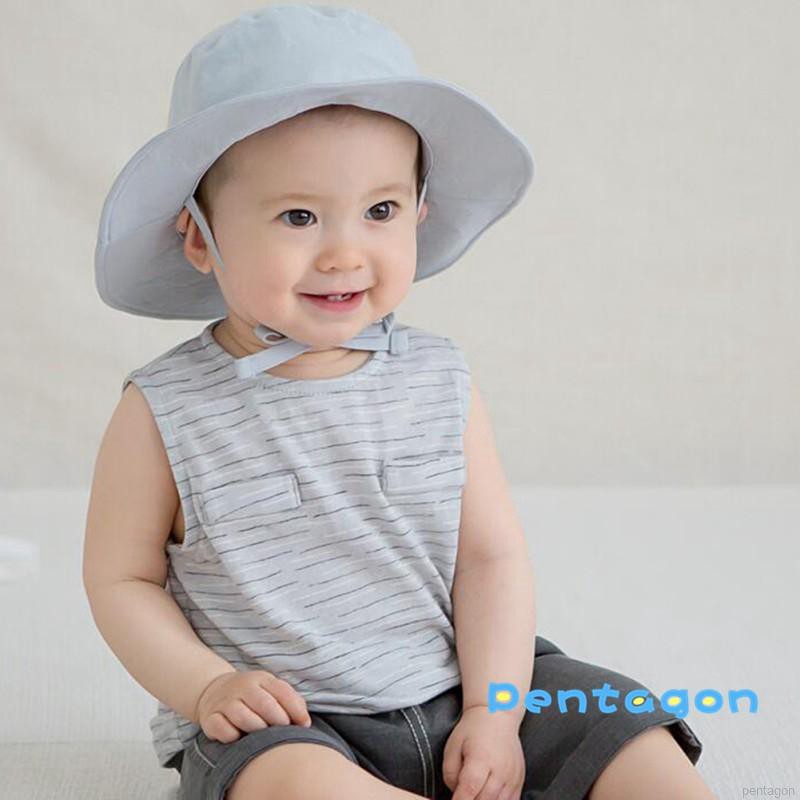 Nón rộng vành che nắng dễ thương dành cho bé
