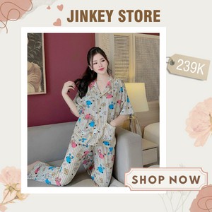 Bộ đồ ngủ lụa mango - Bộ pijama tay dơi cao cấp [ FREE SHIP ] sang chảnh, mát mẻ, mềm mịn.