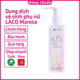 Hàng Chuẩn - Gel vệ sinh phụ nữ Marosa Laco Dung dịch Sạch mịn thơm lâu Organic