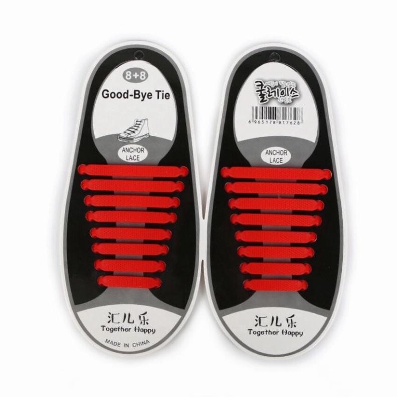 Dây giày phản quang Dây giày thông minh nhiều màu dễ dùng cho cả nam và nữ bằng cao su DANA