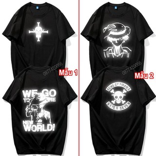DEL HOT - áo Luffy one piece phản quang - áo Đảo Hải Tặc phản quang / siêu hot