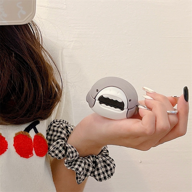 Vỏ Bảo Vệ Hộp Sạc Tai Nghe Samsung Galaxy Buds Live / Buds 2 / Buds Pro / Buds 2 Pro Chống Rơi Hình Chú Gấu Kirby 3D Dễ Thương