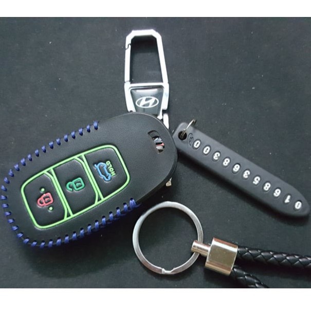 Bao da chìa khóa Hyundai Accent 2018