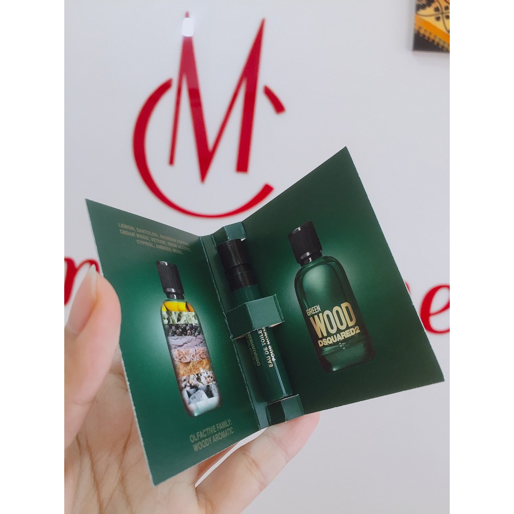 Vial nước hoa WOOD DSQUARED2 🍁 Vial nước hoa chính hãng Wood Dsquared2 | BigBuy360 - bigbuy360.vn