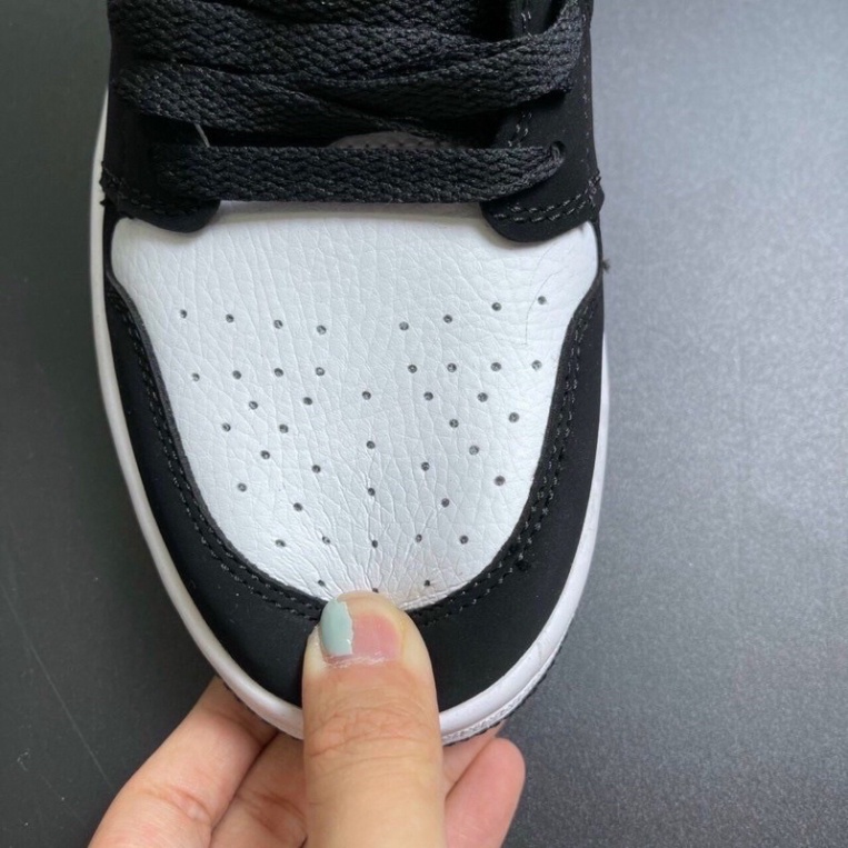 Giày Jordan cổ thấp đen trắng,Jordan 1 low Panda hàng cao cấp nam nữ siêu hot