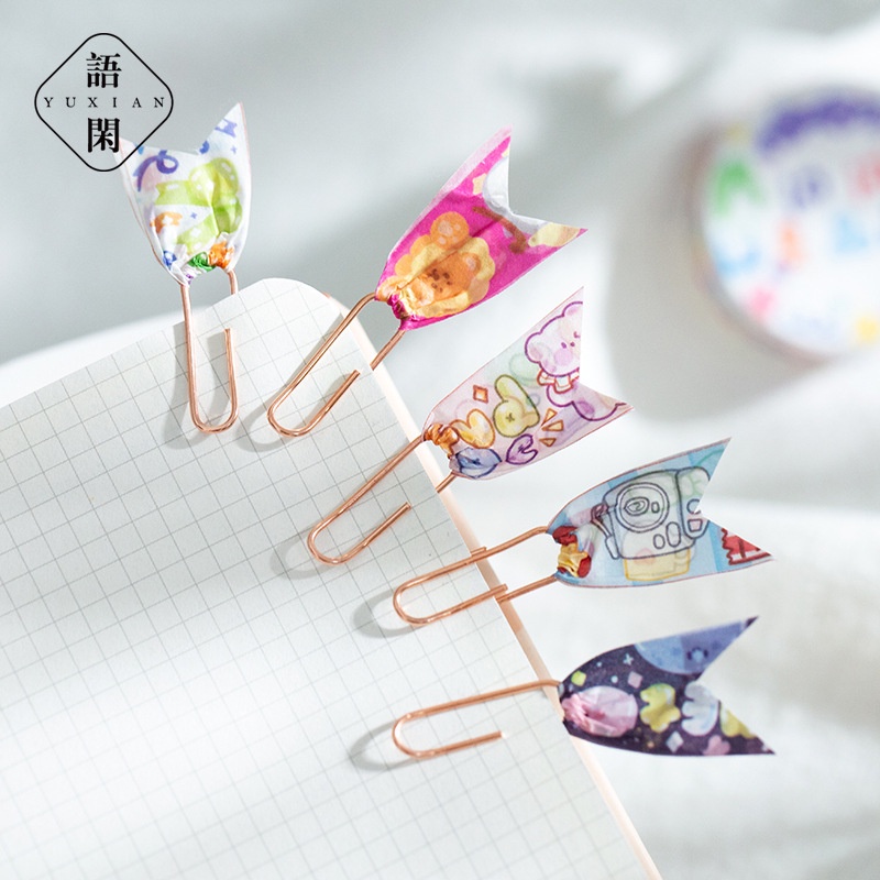 Cuộn băng keo trang trí in họa tiết hoạt hình xinh xắn