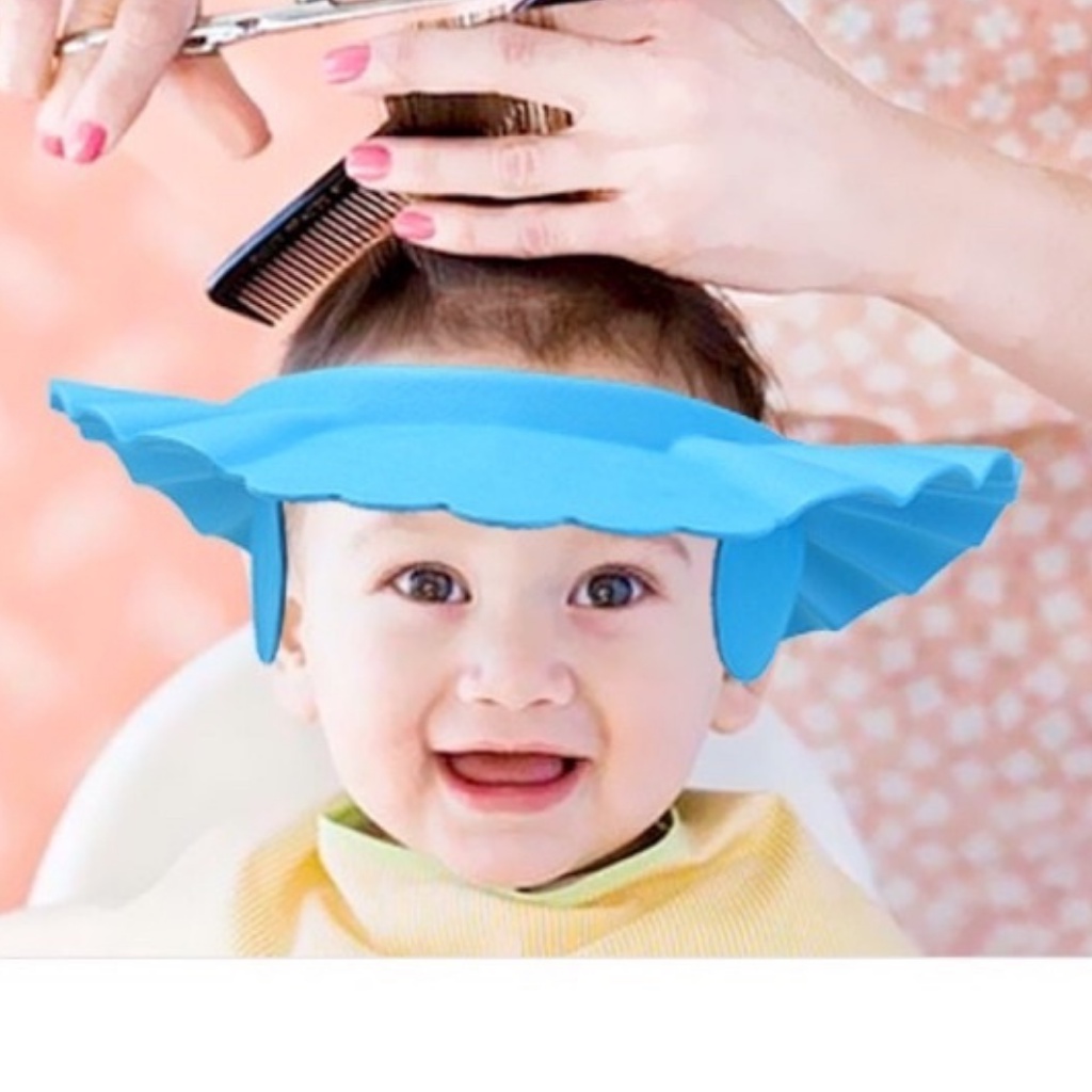 Mũ gội đầu cho bé, [ AN TOÀN CHO BÉ THÂN THIỆT MÔI TRƯỜNG ]