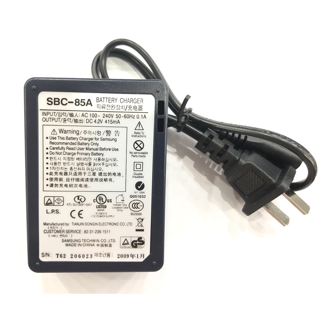 Sạc thay thế sạc máy ảnh Samsung BP-85A