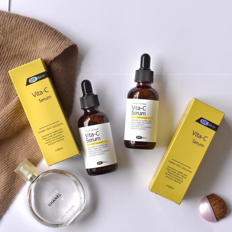 Serum Vita C Hàn Quốc trắng da, mờ thâm nám. Lọ 60ml