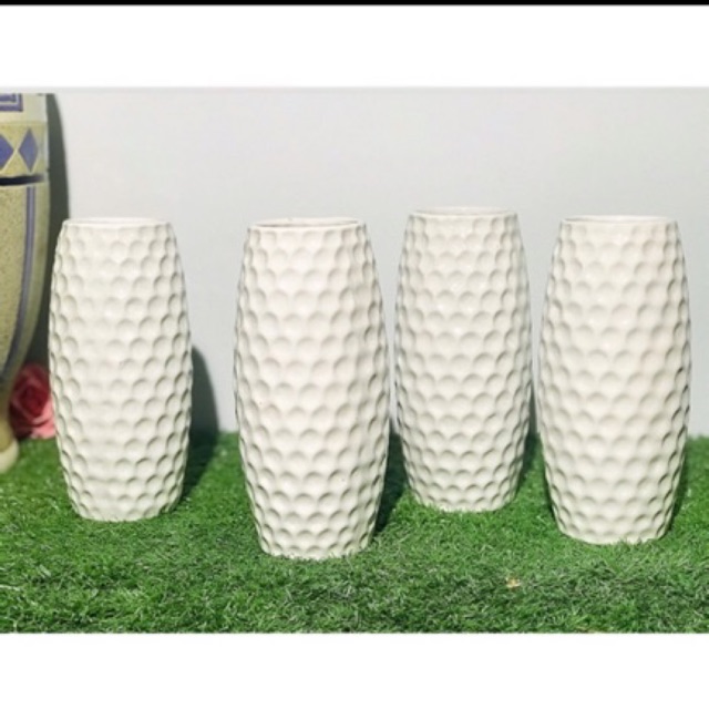 lọ hoa gốm sứ bát tràng cao 21cm