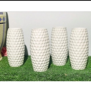 Lọ hoa gốm sứ bát tràng cao 21cm