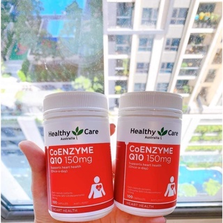 Viên bổ tim Healthy Care Coenzyme Q10 100 viên Úc- ĐỦ BILL CHEMIST -