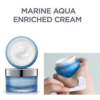 [CÓ HÓA ĐƠN LOTTEDUTYFREE] Kem Dưỡng Klavuu Blue Pearlsation Marine Aqua Enriched Cream 50ml