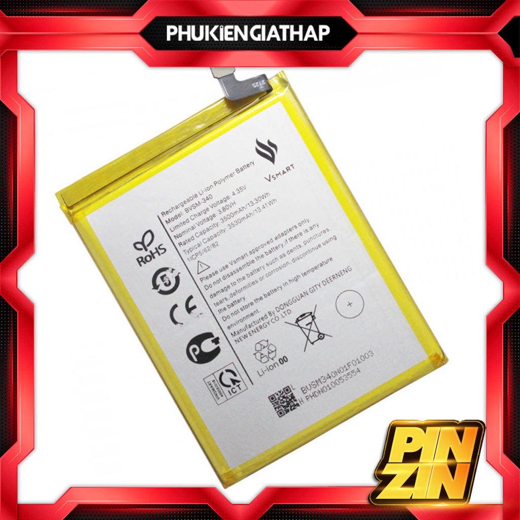 Pin Zin cho Vsmart Star 4 V341 - BVSM-340 dung lượng 3530mAh