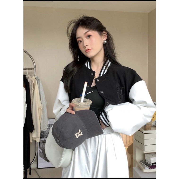 FREE SHIP ÁO KHOÁC BOMBER LỮNG PHONG CÁCH THỜI TRANG HÈ TRẺ TRUNG SÀNH ĐIỆU VALENTINA SHOP