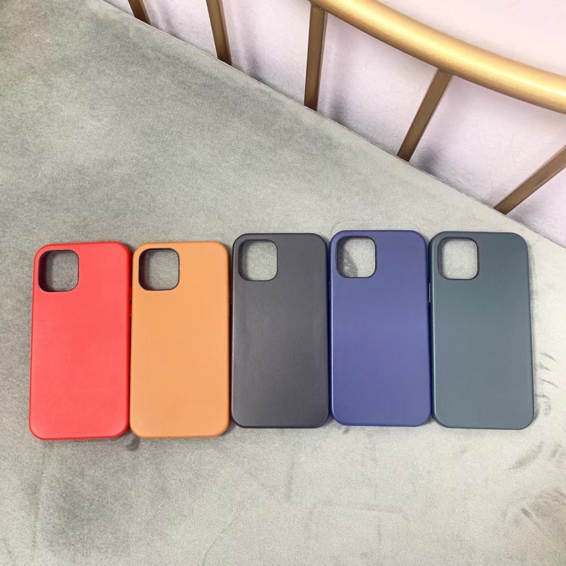 Ốp điện thoại HOCE da từ tính in logo thích hợp cho iPhone 12 13 14Pro Max 12 13 Mini 14Plus