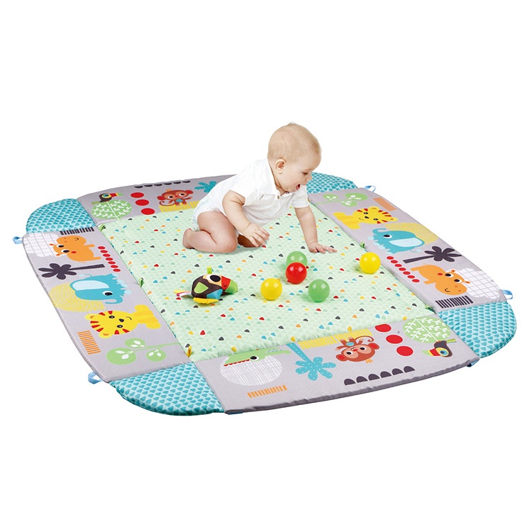 Thảm chơi thông minh 3in1 kích thích giác quan, vận động phát triển tư duy cho bé từ 0 đên 2 tuổi con khỉ