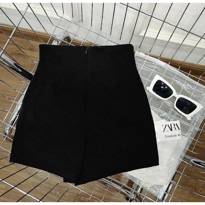 Quần Short Nữ Cạp Cao Khoá Kéo Mặc Siêu Tôn Dáng 🥰 Quần Sooc Vải Cạp cao Siêu Tôn Dáng | BigBuy360 - bigbuy360.vn