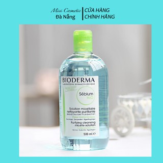 Nước Tẩy Trang Bioderma Xanh Chuyên Dùng Cho Da Nhờn Mụn 500ml