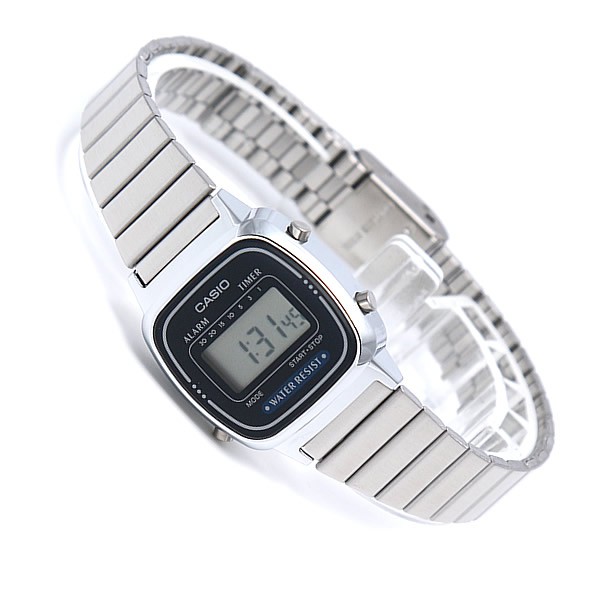 Đồng hồ nữ dây kim loại Casio chính hãng Anh Khuê LA670WA-2DF (24mm)