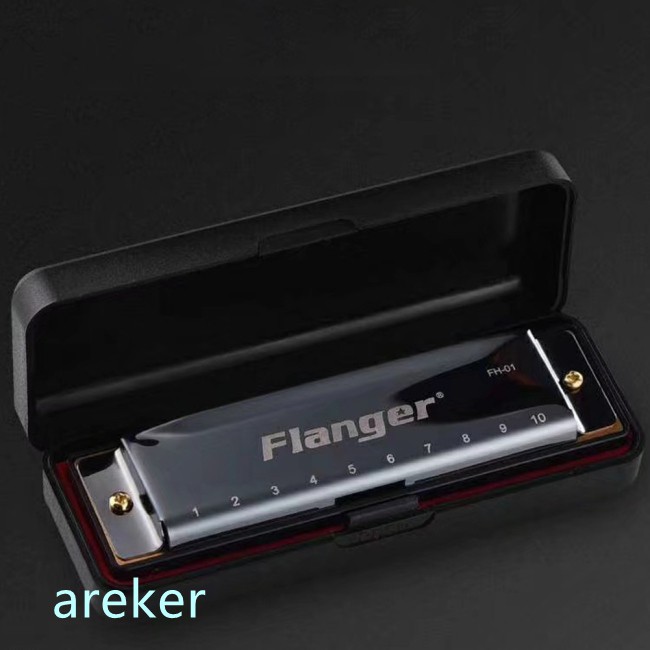 Sáo thổi Harmonica 10 lỗ 20 tông FH-01 cho người mới và chuyên nghiệp