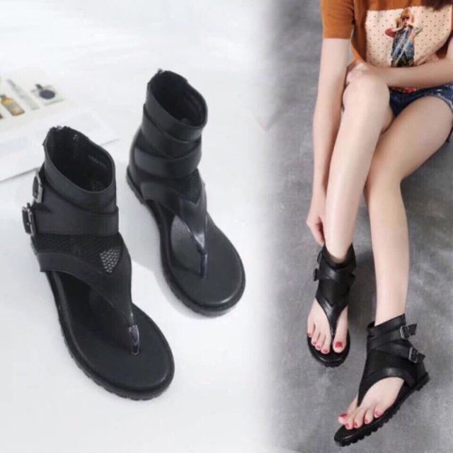 Sandal xỏ ngón hè